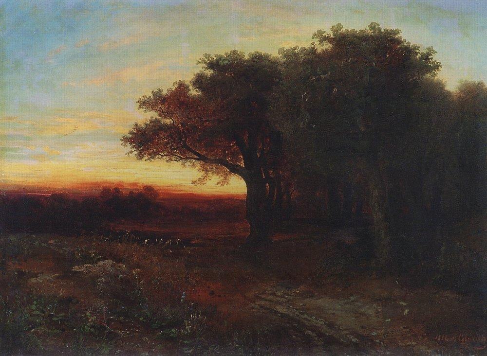 Sunset (1862).