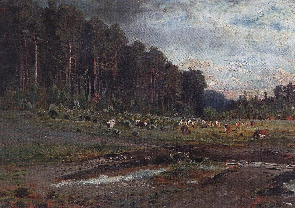 Elk Island in Sokolniki (1869).