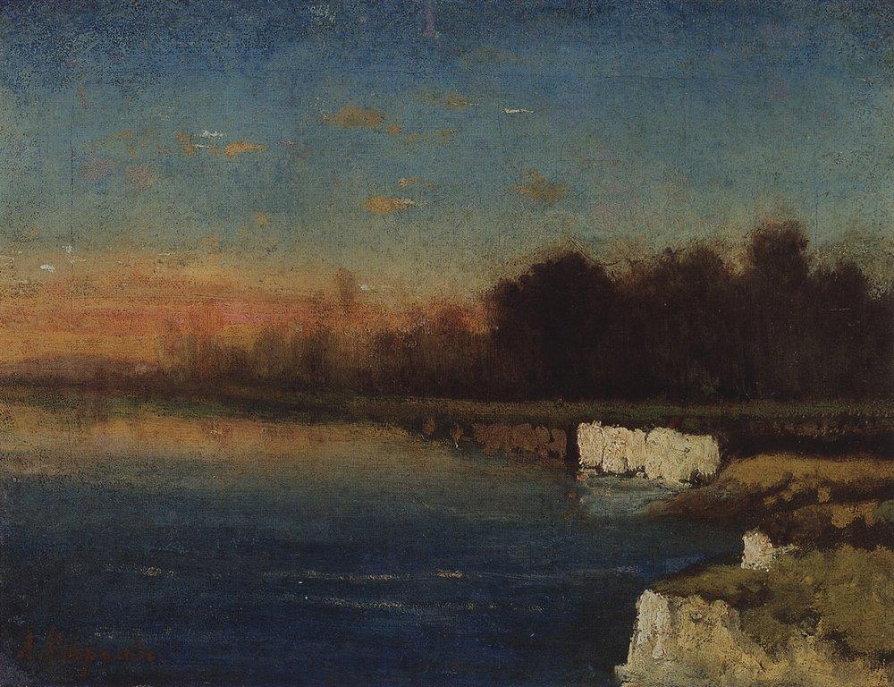 Riverbank of Velunia (1870).