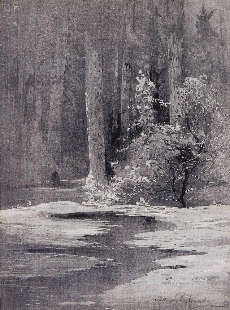 Early spring. Backwoods (1884).