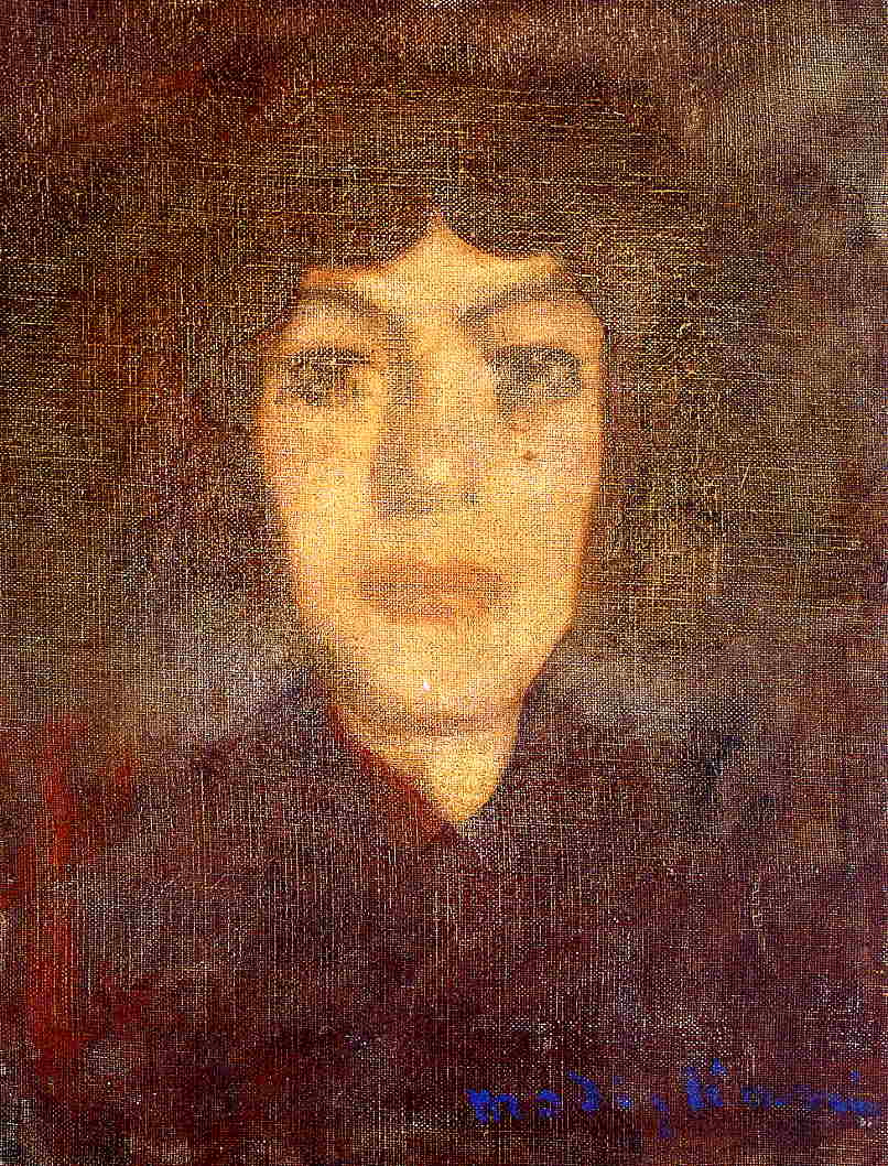 Woman's Head with Beauty Spot (1906).