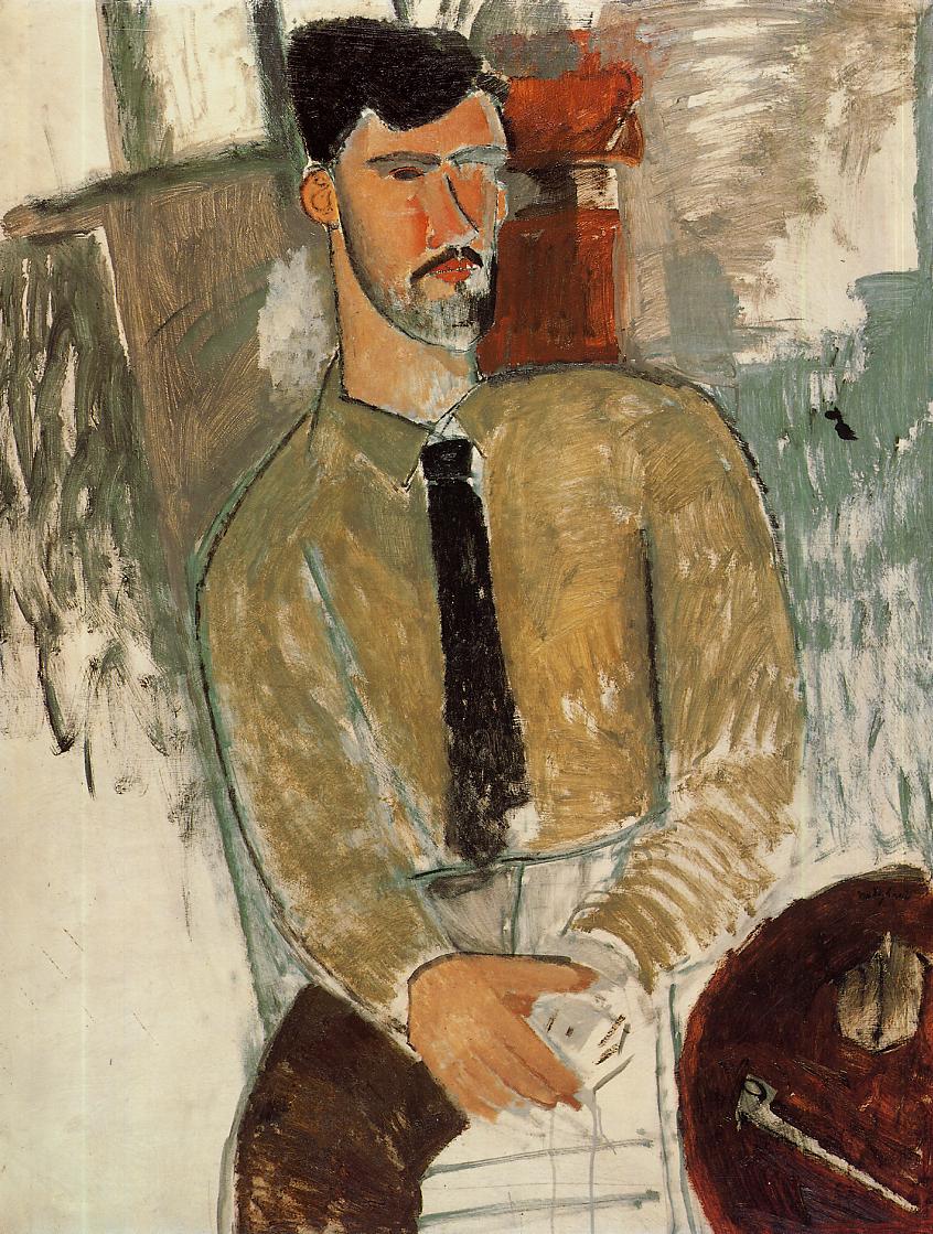 Portrait of Henri Laurens (1915).