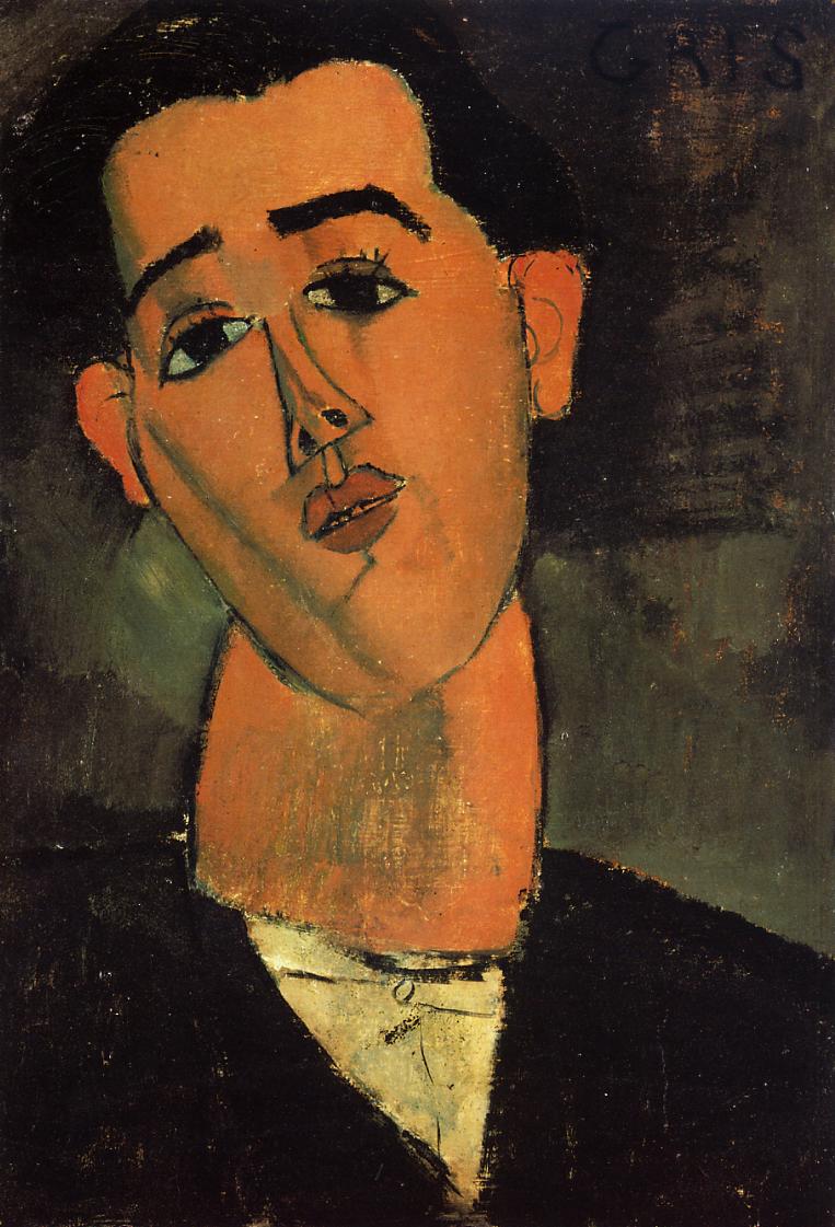 Portrait of Juan Gris (1915).