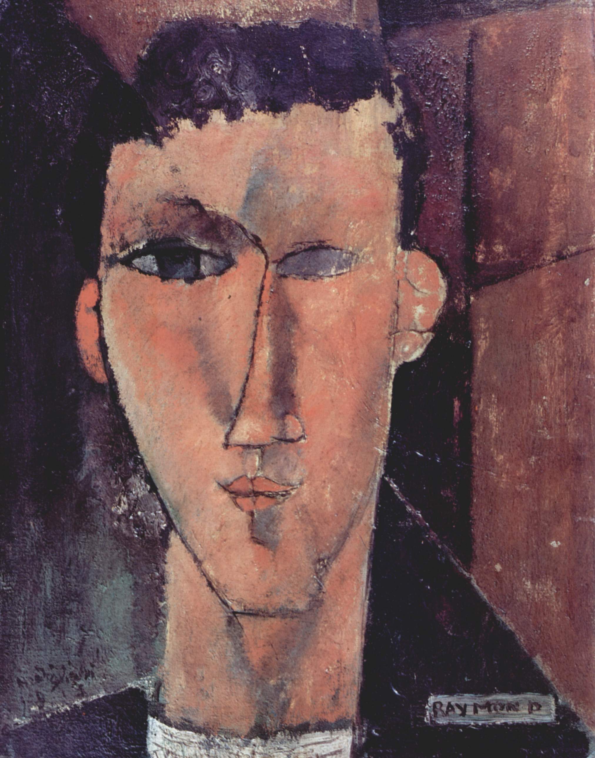 Portrait of Raymond (1915).