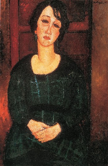 Woman with Scottish Dress (1916).