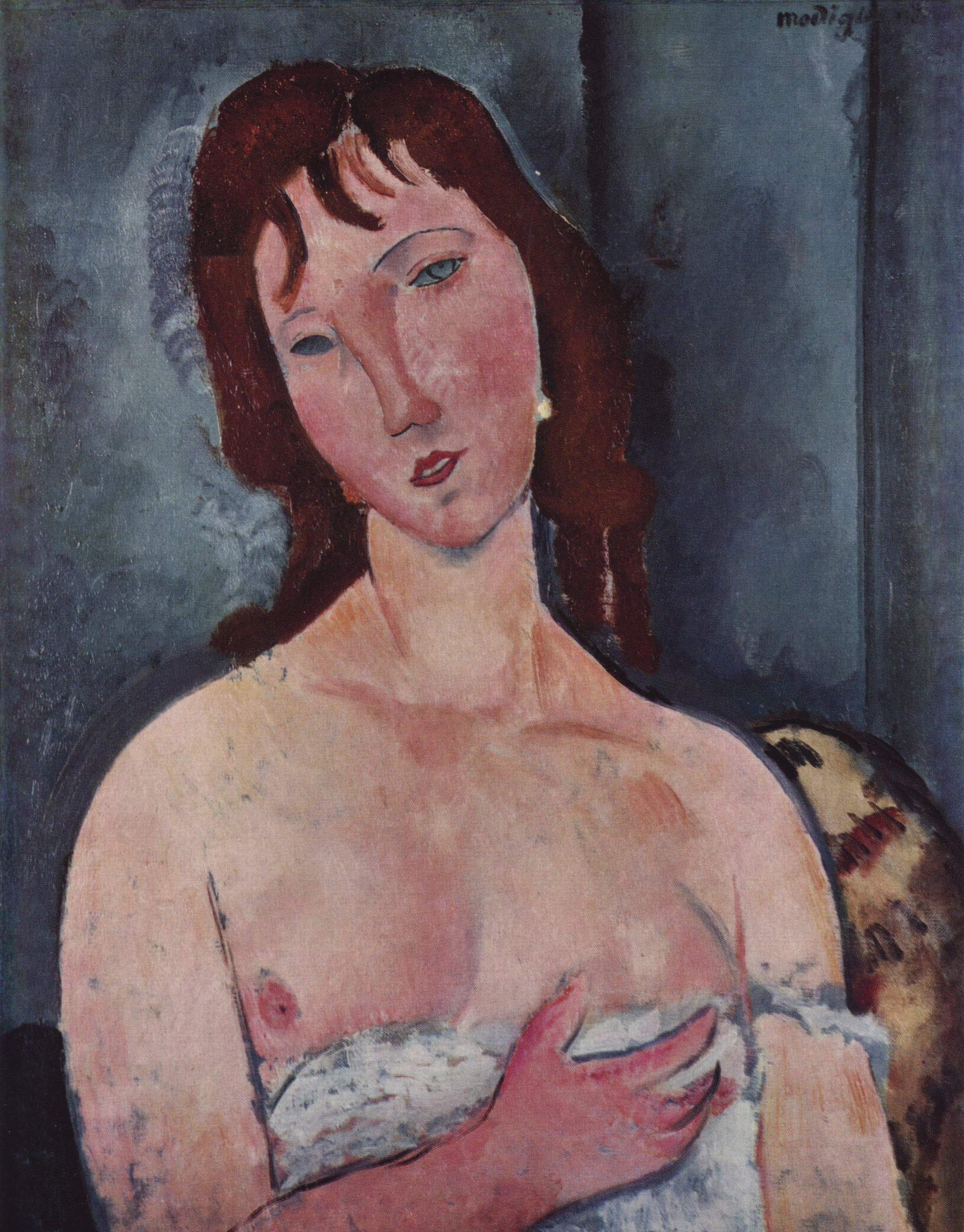Young woman (1918).