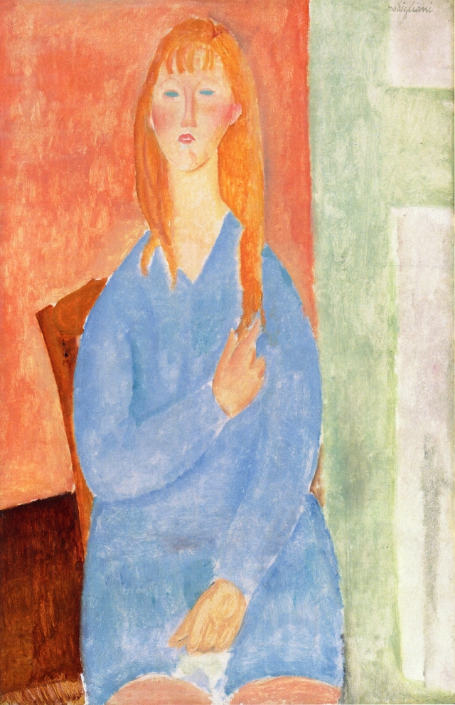 Girl in Blue (1919).