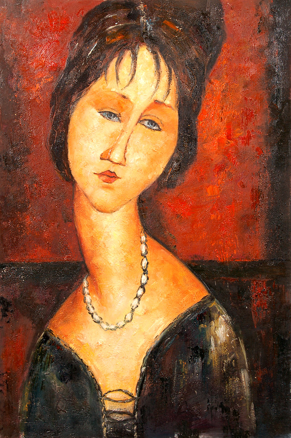 Portrait of Jeanne Herbuterne