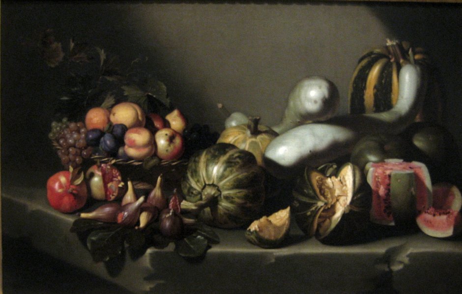 Still Life with Fruit (1603).
