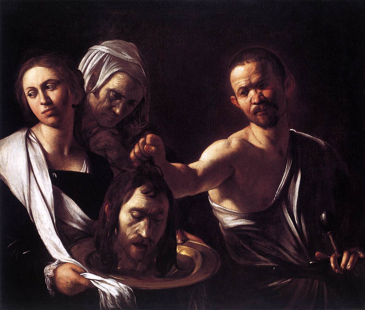 Salome with the Head of John the Baptist (1607).
