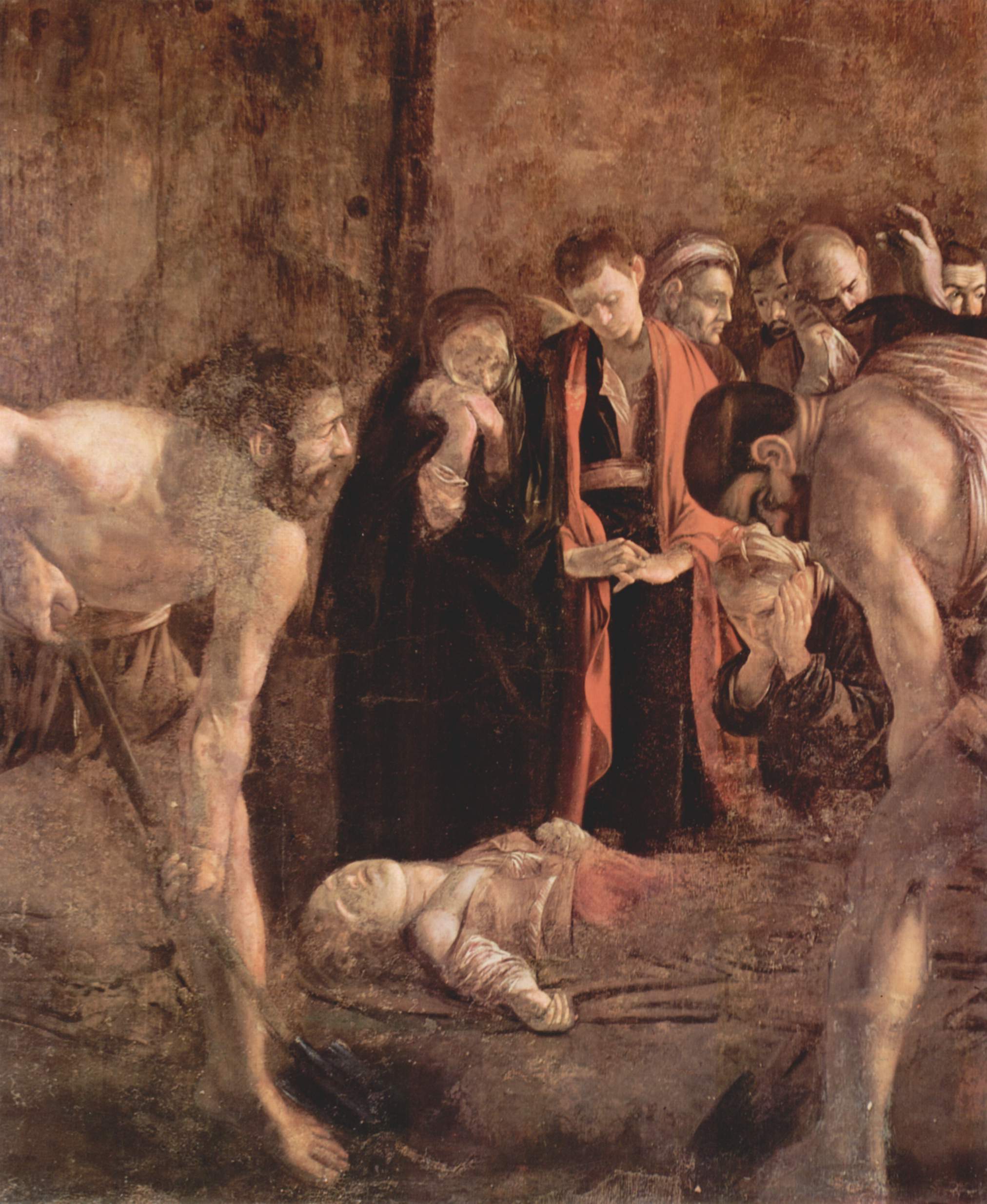 Burial of Saint Lucy (1608).