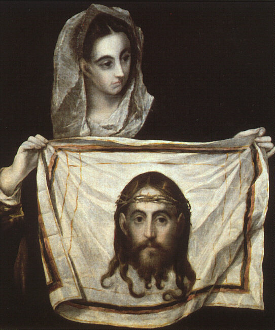 St. Veronica with the Holy Shroud (1580).