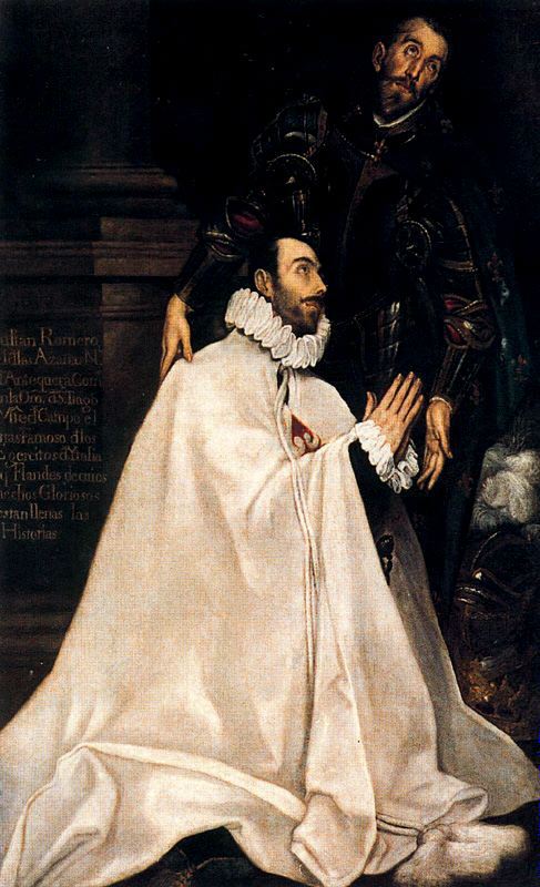 Julian Romero de las Azanas and his patron St. Julian (1590).