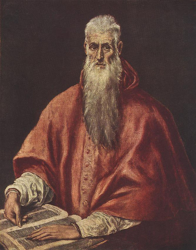 St. Jerome as Cardinal (1595).