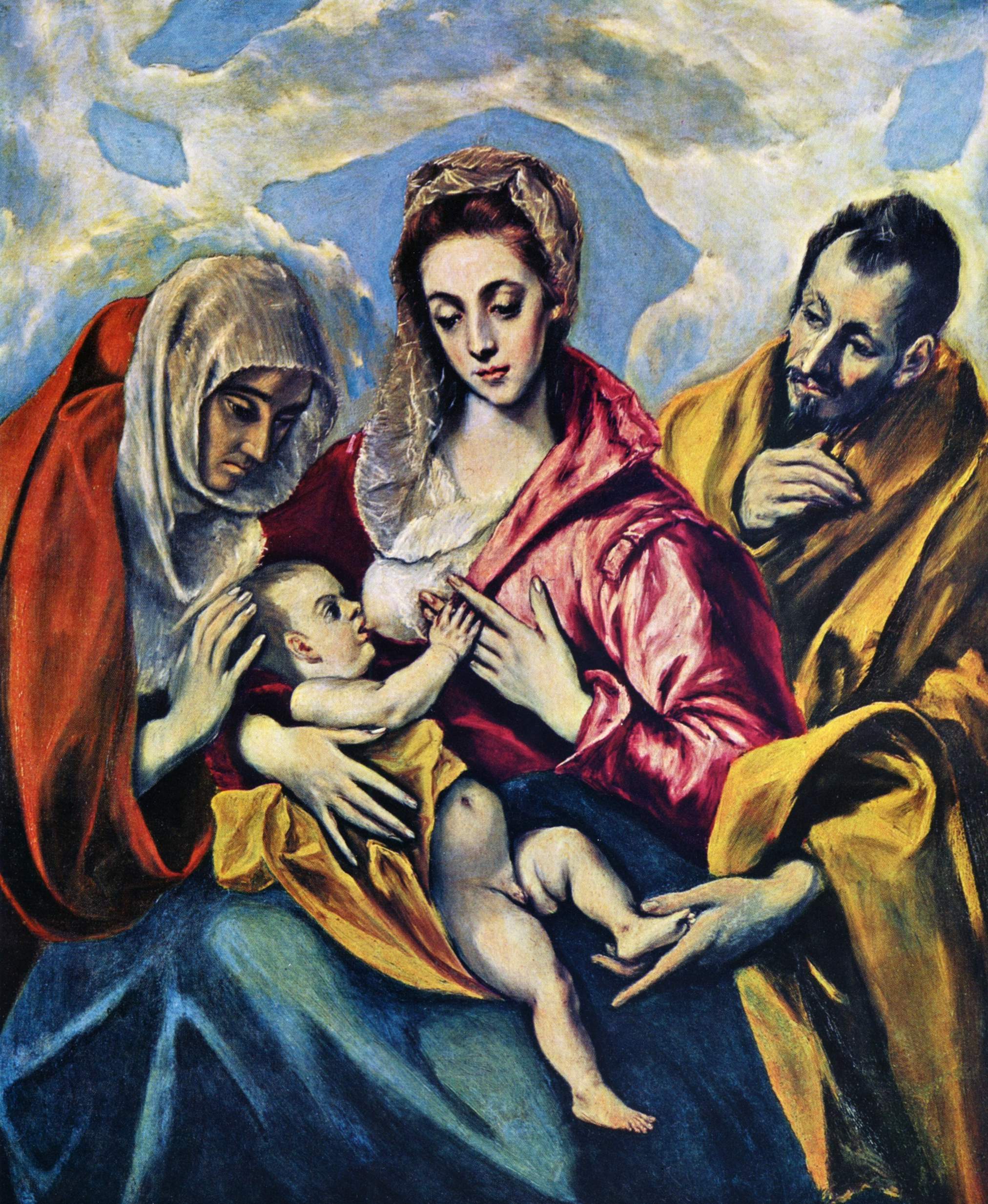 Holy Family with St. Anne (1605).