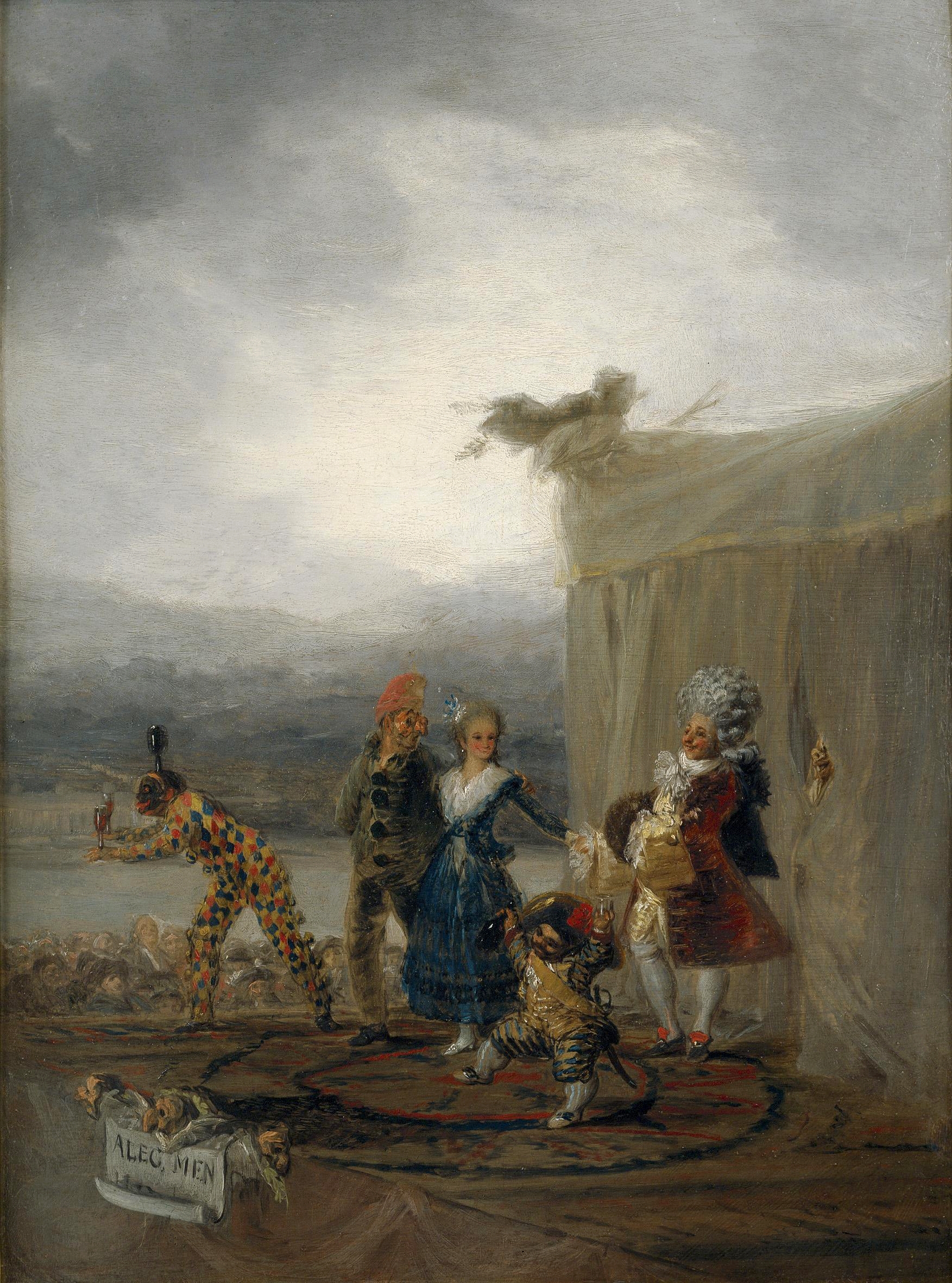 The Strolling Players (1793).