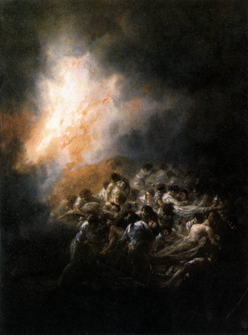 Fire at Night (1794).