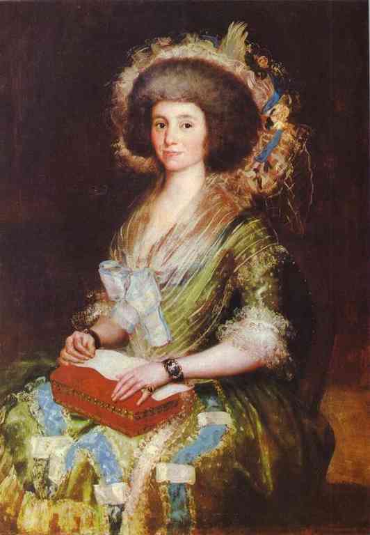 Portrait of Senora Berm sezne Kepmesa (1795).