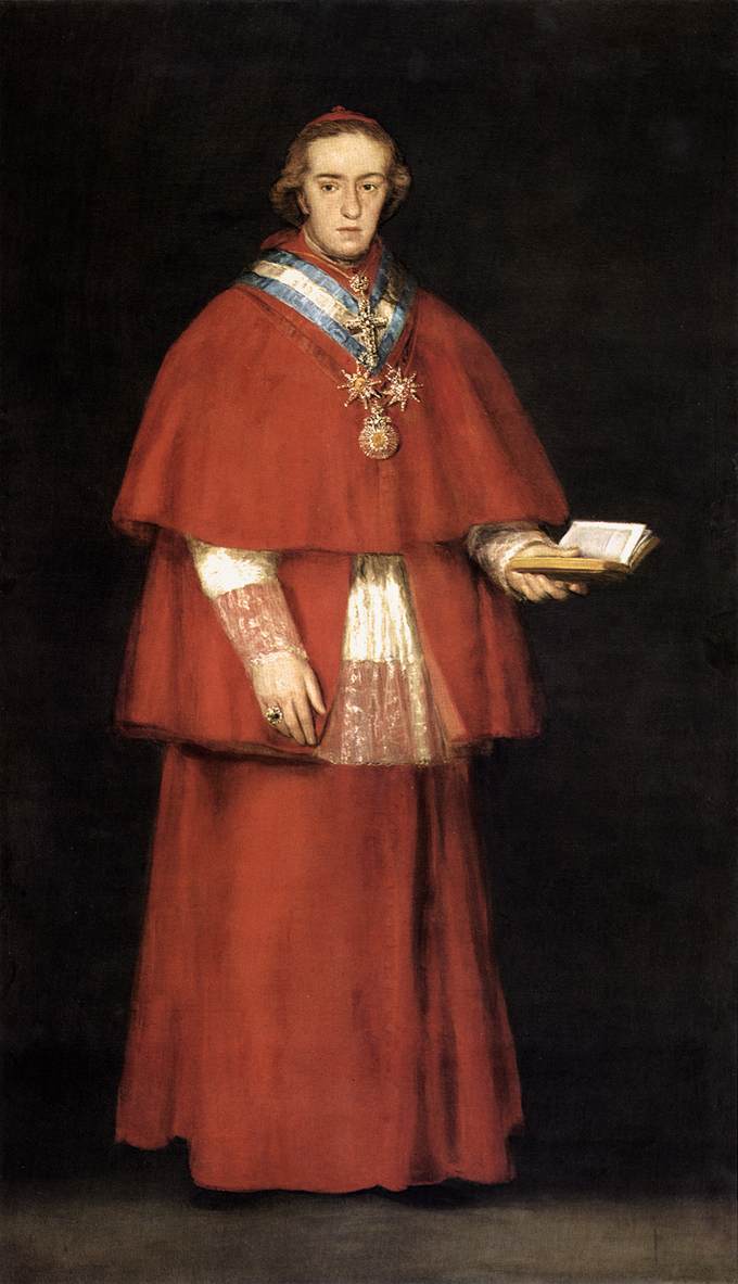 Cardinal Luis Maria de Borbon y Vallabriga (1800).