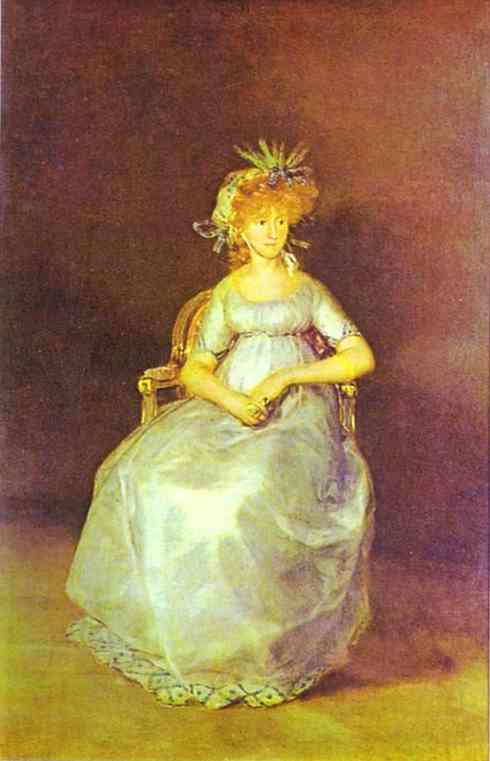Portrait of Maria Teresa of Ballabriga, Countess of Chinchon (1800).