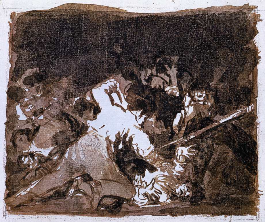 War scene (1812).