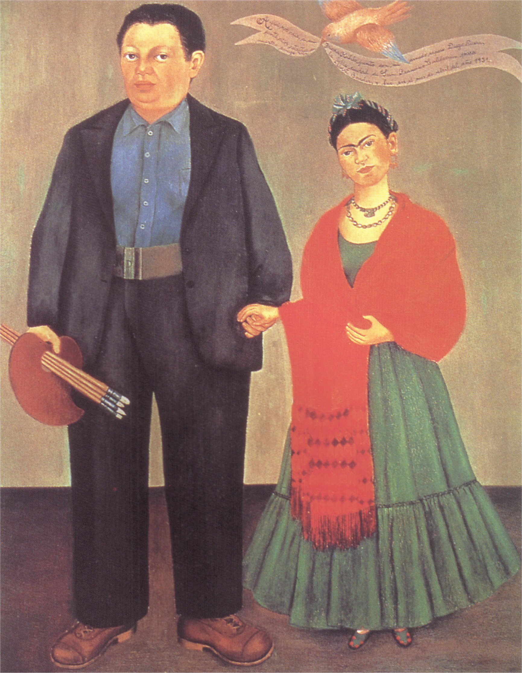 Frieda and Diego Rivera (1931).