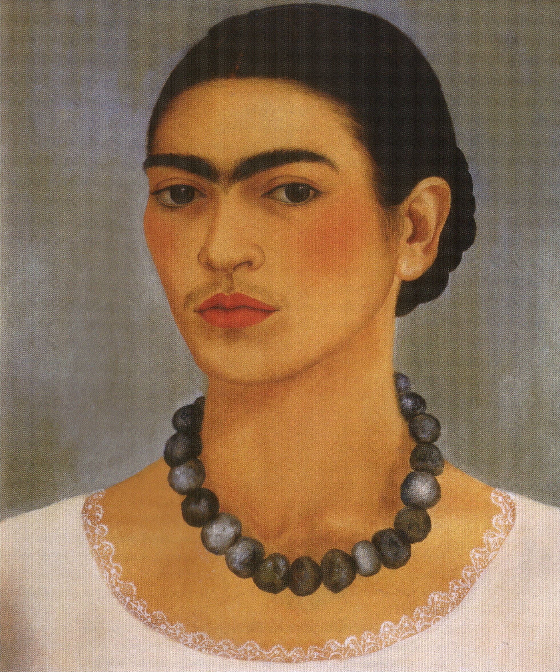 Self Portrait with Necklace (1933).