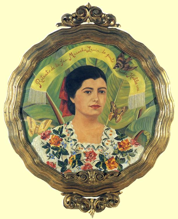 Portrait of Marucha Lavin (1942).