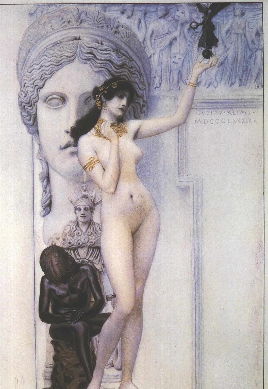 Allegory of Sculpture (1889).