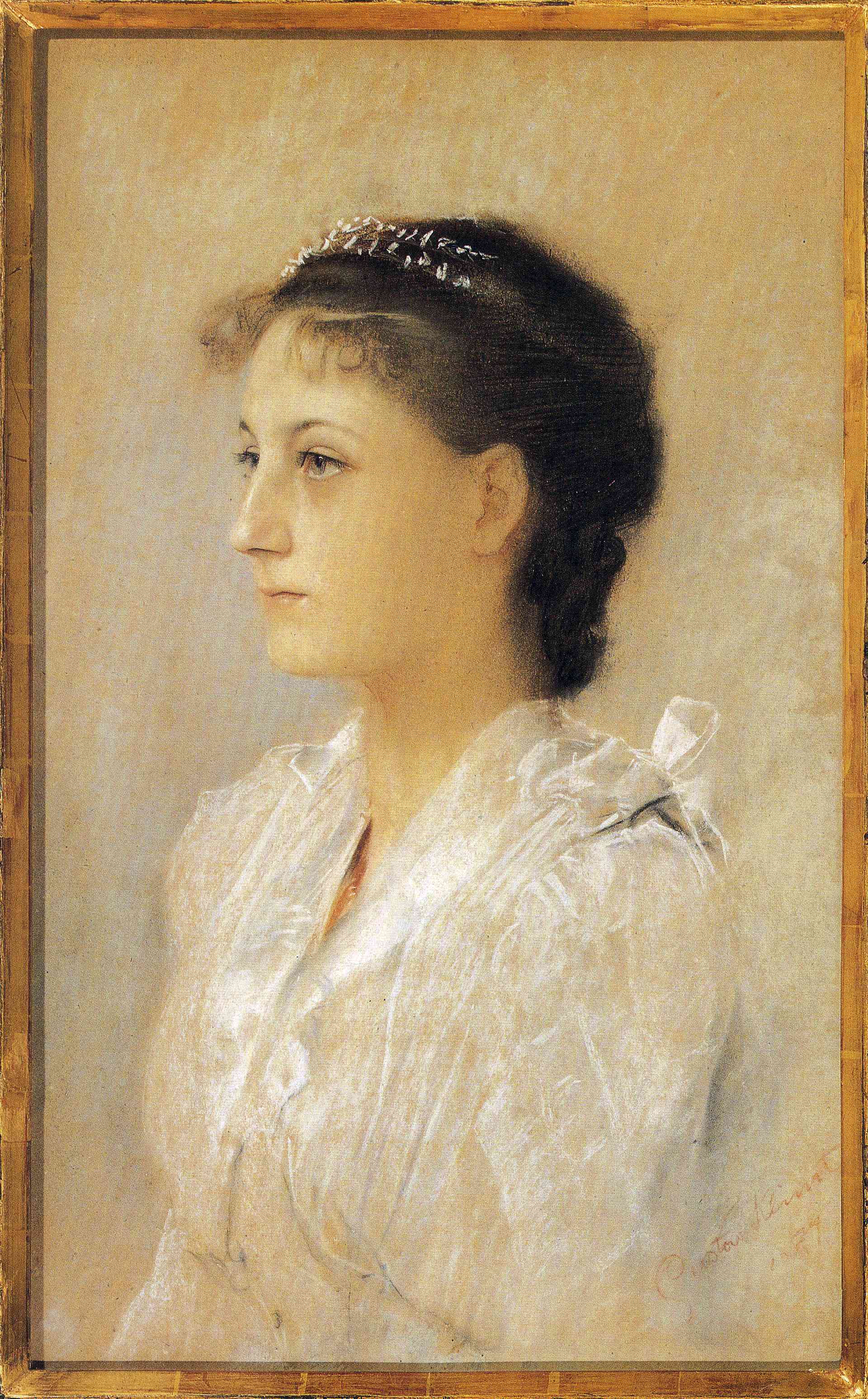 Emilie Flöge, Aged 17 (1891).