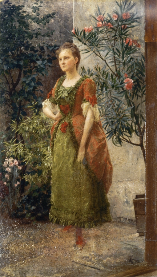 Portrait of Emilie Flöge (1893).