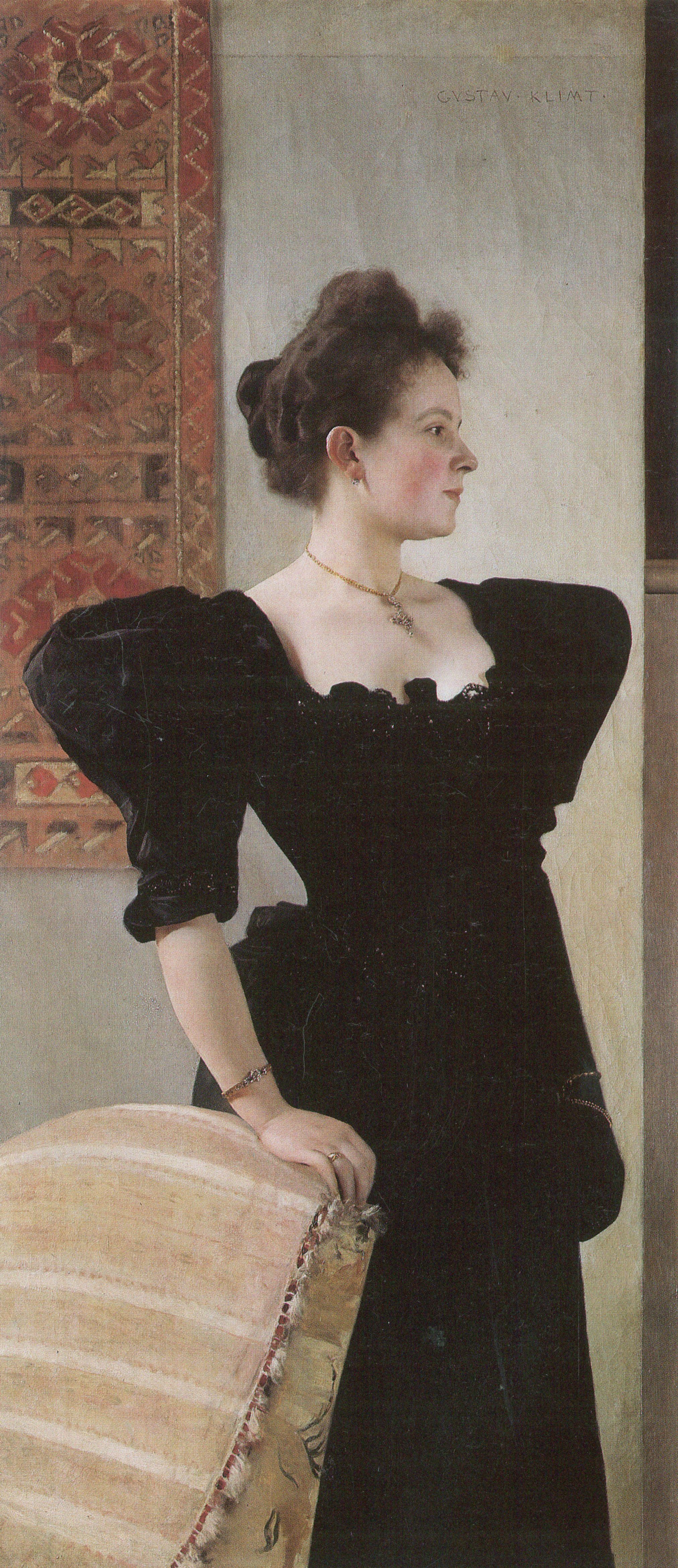 Portrait of Marie Breunig (1894).