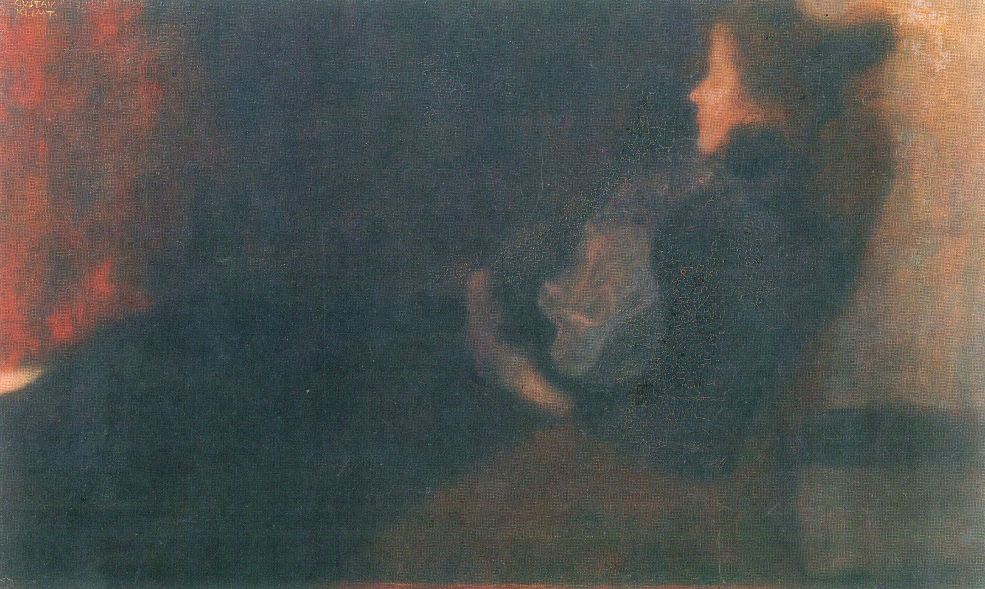 Lady by the Fireplace (1898).