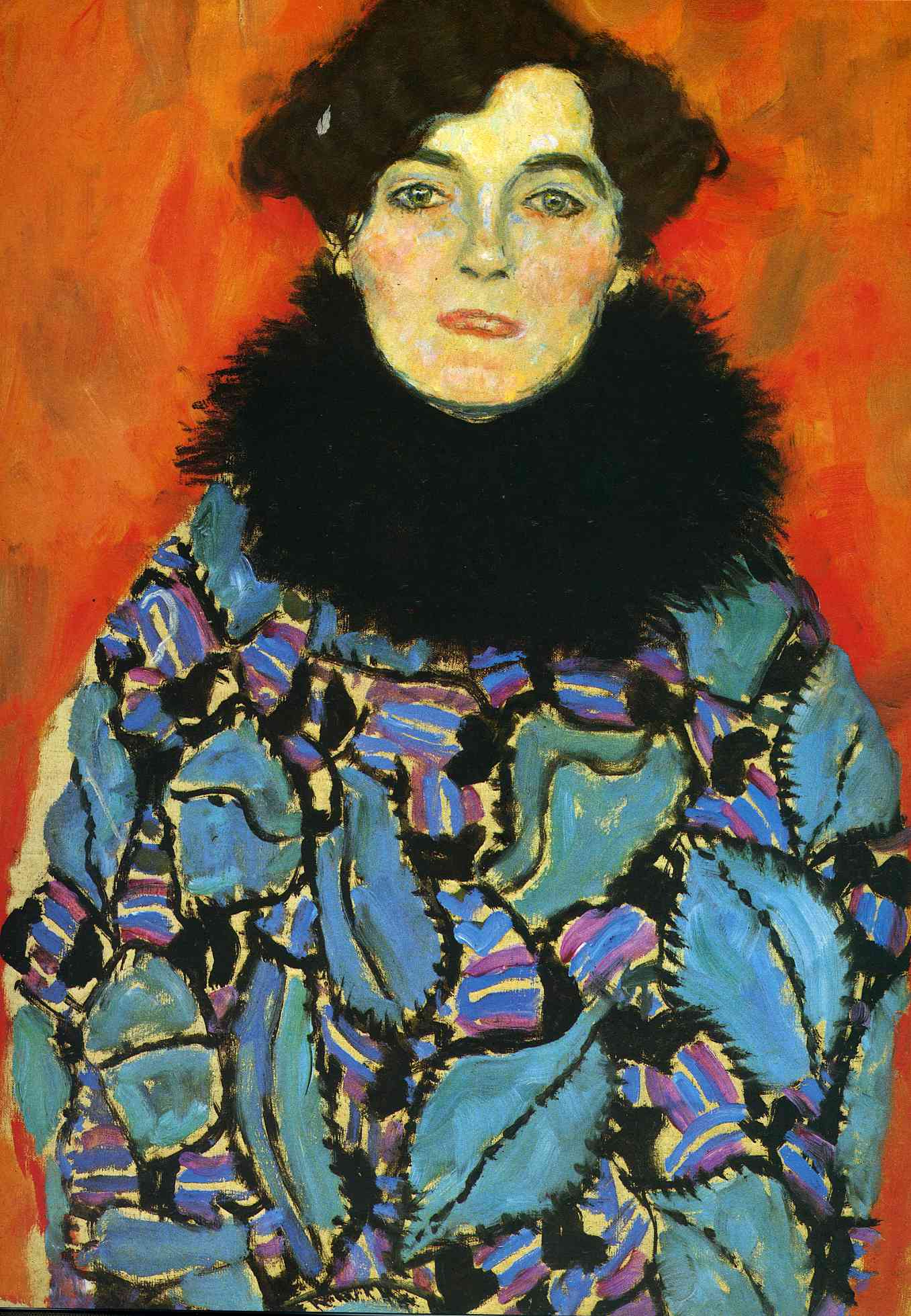 Portrait of Johanna Staude (1918).