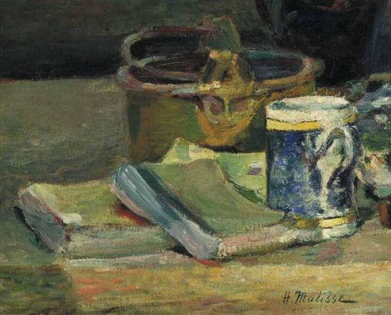 Still Life with Books (1895).