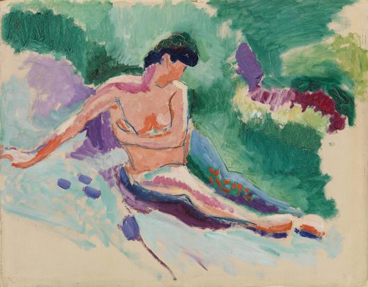 Seated Nude (1906).