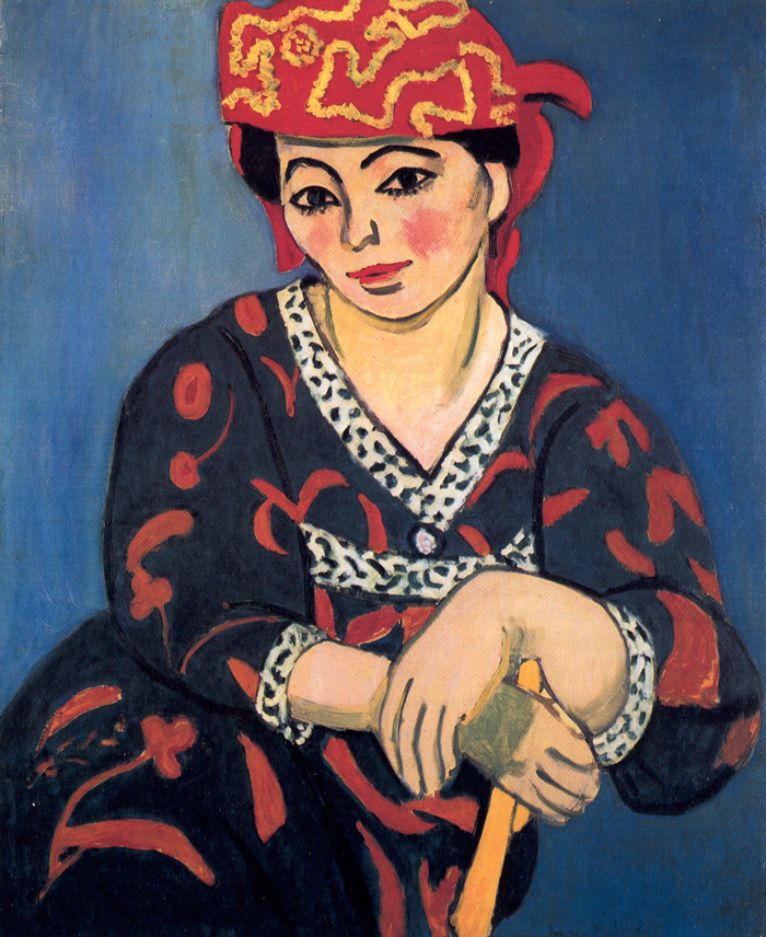 Madame Matisse, The Red Madras Headdress (1907).
