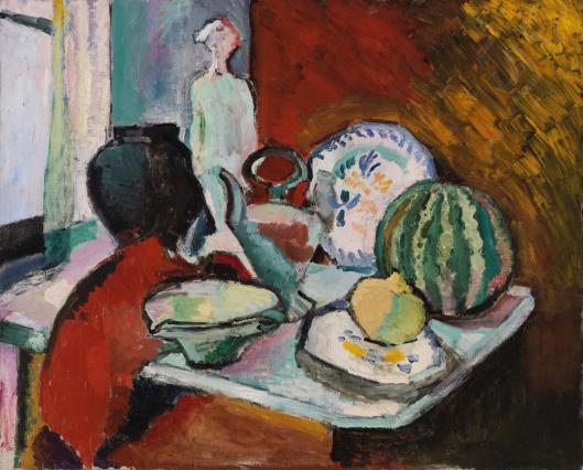 Dishes and Melon (1907).