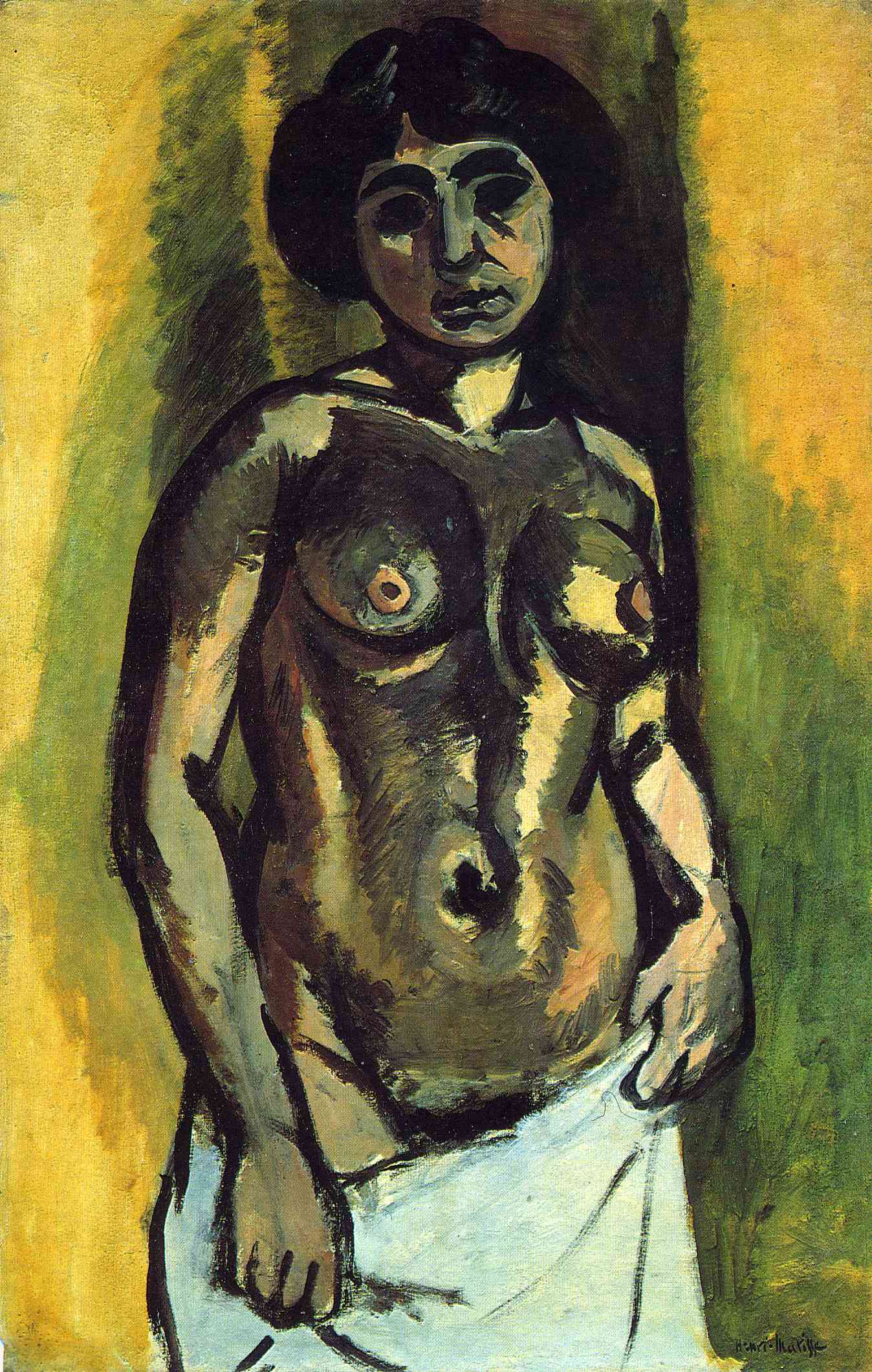 Nude (Black and Gold) (1908).