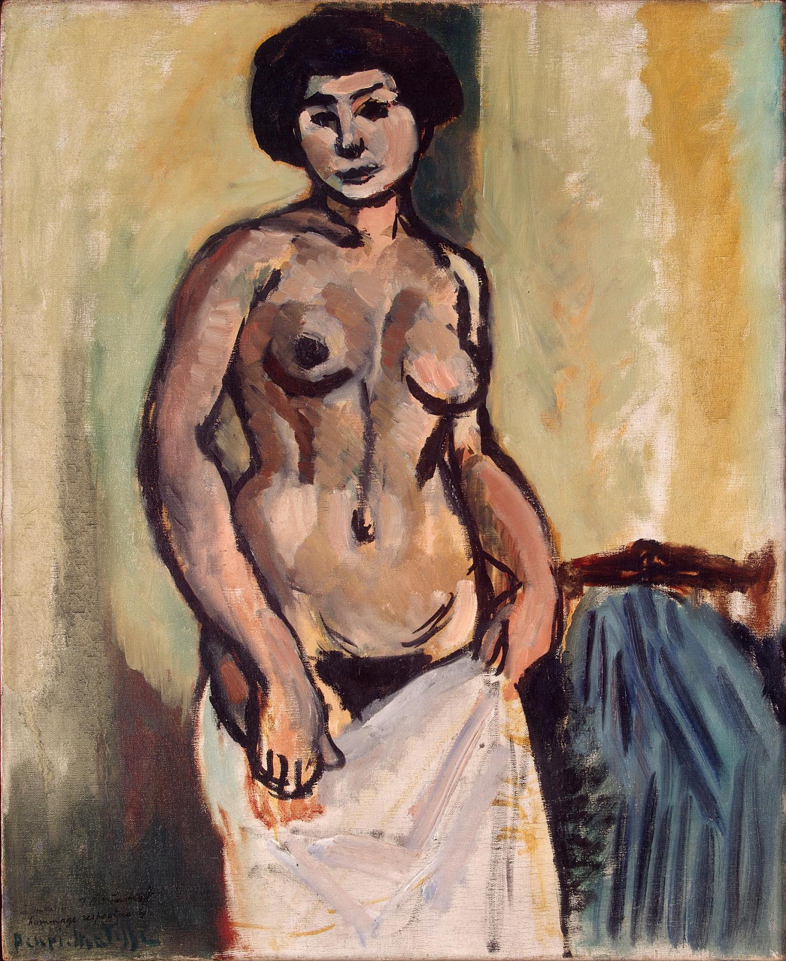 Nude, Study (1908).