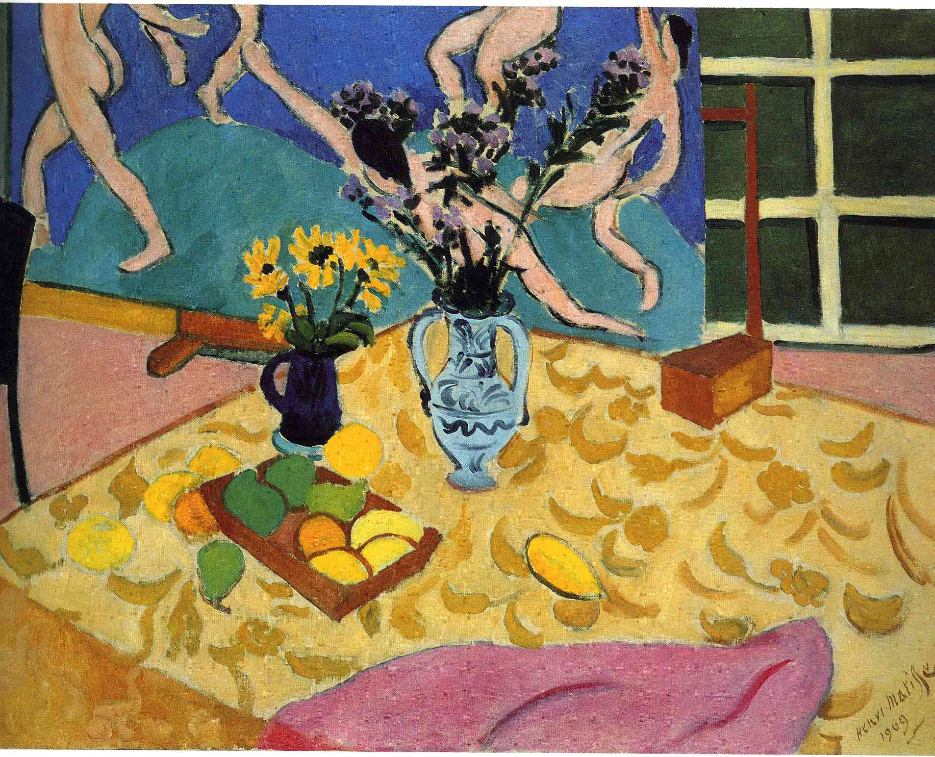 Still Life with 'Dance' (1909).