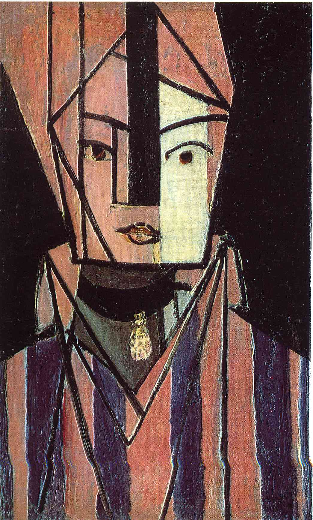 White and Pink Head (1915).