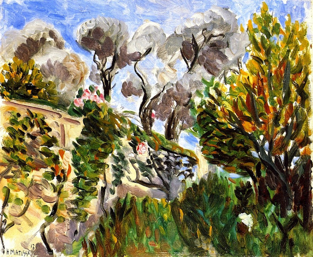 Olive Trees, Renoir’s Garden in Cagnes (1917).