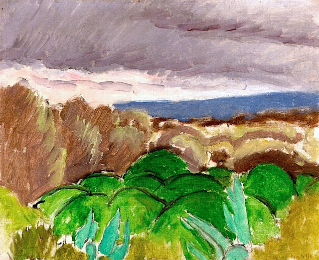Cagnes, Landscape in Stormy Weather (1917).