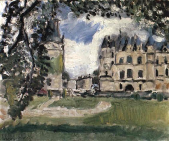 Chateau De Chenonceaux (1917).