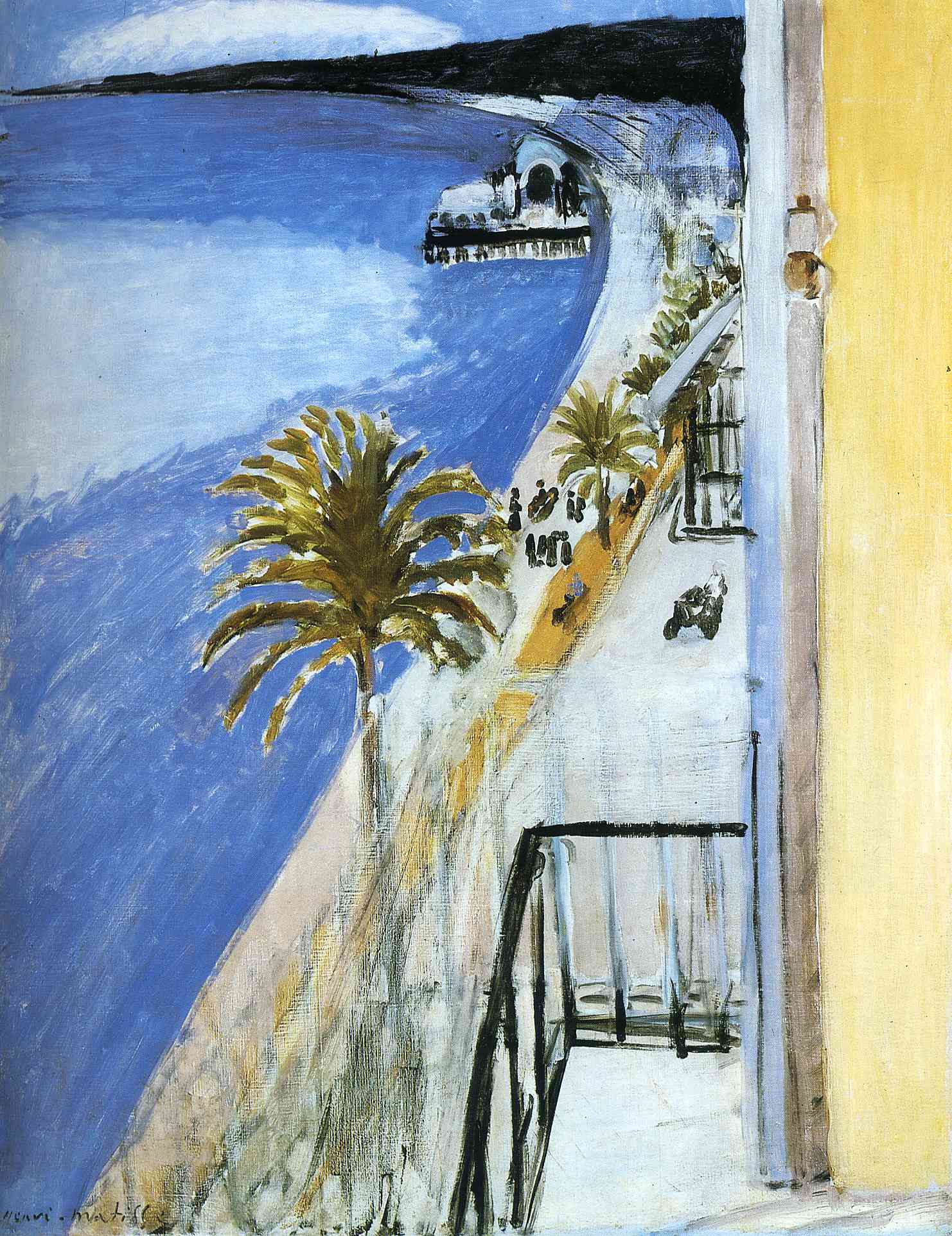 The Bay of Nice (1918).