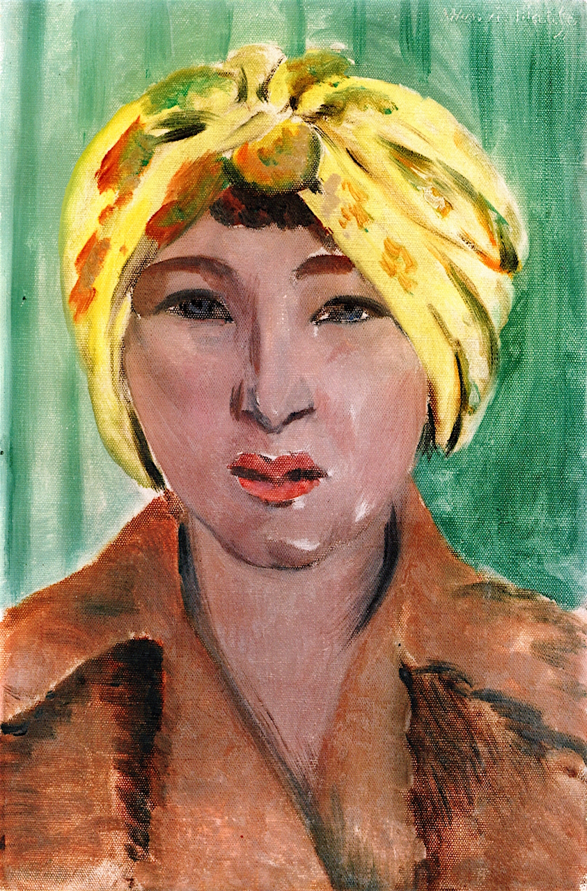Portrait of Yvonne (1919).