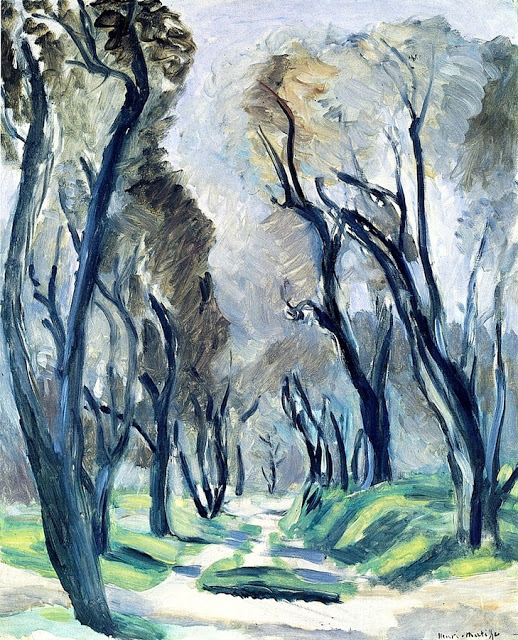 The Path of Olive Trees (1920).