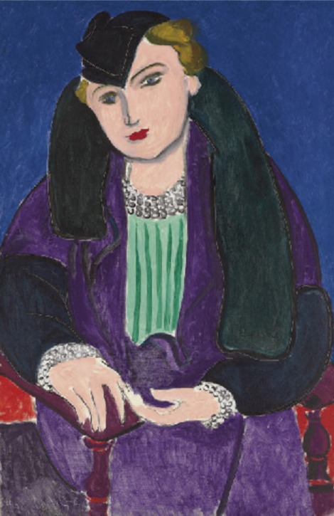 Portrait at Blue Coa (1935).