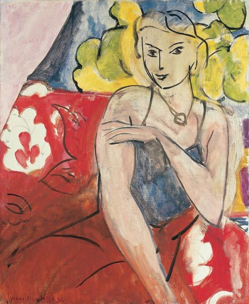 Seated Woman (1936).